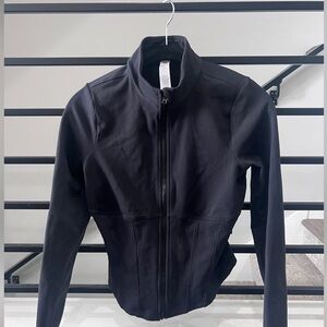 Set of 2 - Airbrush corset Alo zip jacket